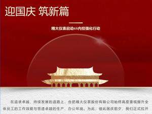 攜手并進(jìn)，共創(chuàng)輝煌-精大儀表啟動(dòng)“迎國(guó)慶，筑新篇”